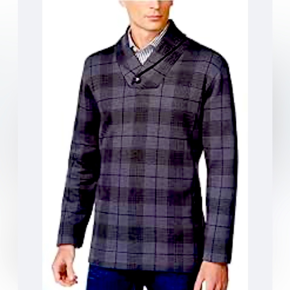 Tasso Elba Shawl-Collared Sweater XL